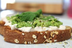 Avocado Yoghurt Toast